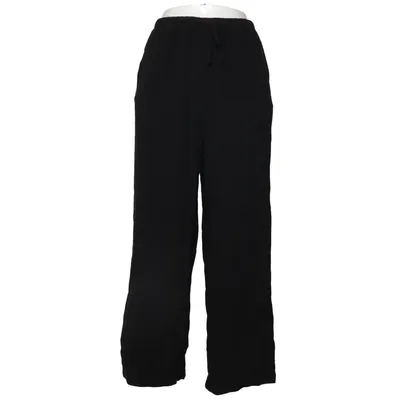 Palazzo pants (Black) Linen, Viscose