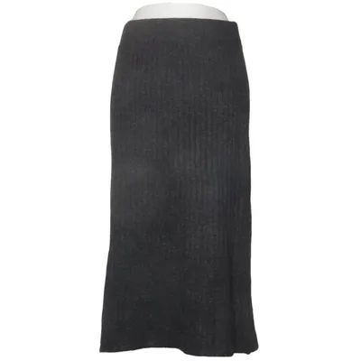 Långkjol (Grå) från Usha Akryl, Elastan, Polyamid, Polyester, Ull