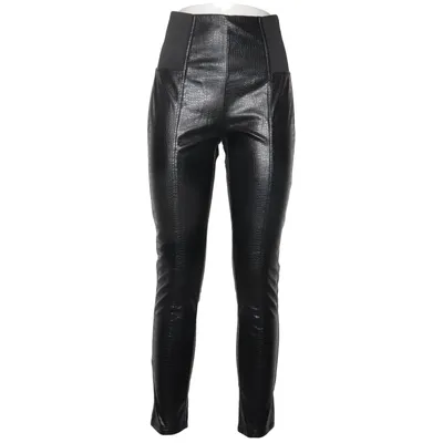 Vinyl broek (Zwart) van Daysie Polyester, Polyurethaan