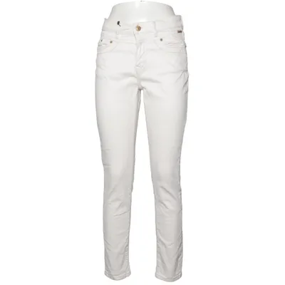 Jean (Blanc) de Blue Daze Coton, Élasthane, Polyester