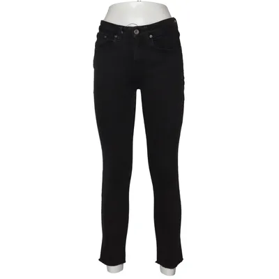 Jeans (Svart) från Rusty Elastan, Ekologisk bomull, Polyester, Återvunnen bomull