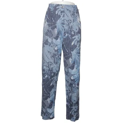 Pants (Blue, White) from Caroline Biss Cotton, Elastane