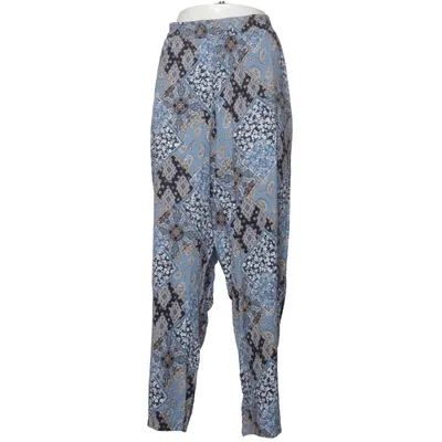 Pantacourt (Bleu, Multicolore) de Janina Curved Viscose