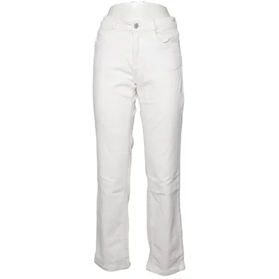 Pantalon en velours (Blanc) de Para Mi Coton, Élasthane