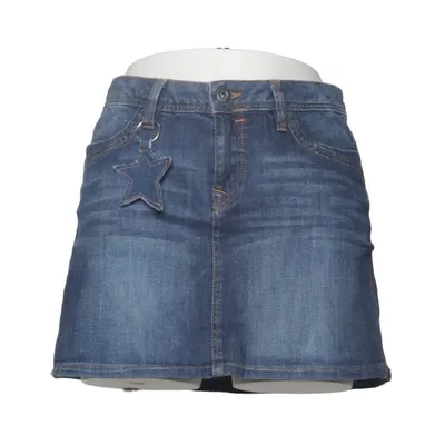 Denim skirt (Blue) from EDC by ESPRIT Cotton, Elastane
