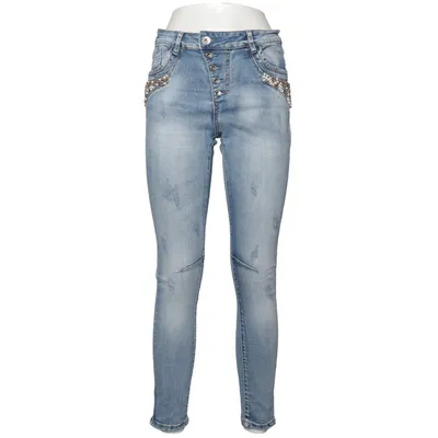 Jeans (Blue) from Lexxury Cotton, Elastane, Polyester, Viscose