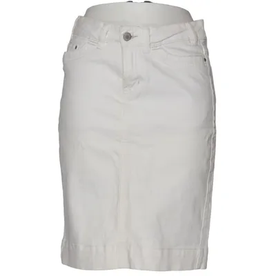 Spijkerrok (Wit) van Garden Romantic Katoen, Elastaan, Polyester