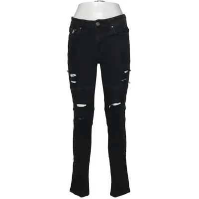 Jeans (Svart) från FSBN Bomull, Elastan