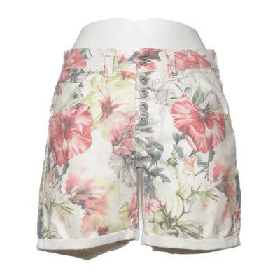 Shorts (Hvid, Flerfarvet) fra Place du Jour Bomuld, Elastan