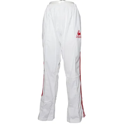 Joggers (White, Red) from Le Coq Sportif Polyamide, Polyester