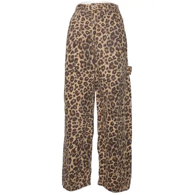 Jeans (Beige, Brown) from Bershka Cotton