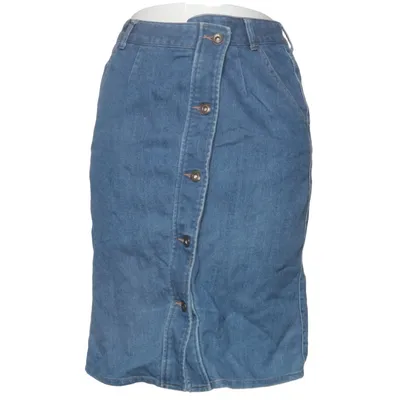Jeansnederdel (Blå) fra Double Bomuld, Polyester, Polyurethan