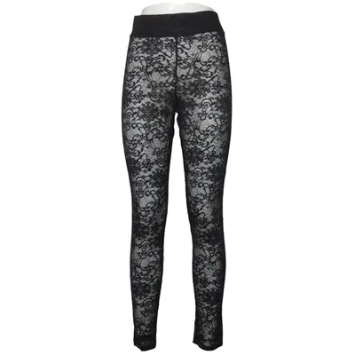Leggings (Svart) från Monki Elastan, Polyamid