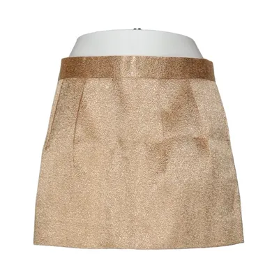 Kjol (Guldfärgad) från COS Bomull, Metallfiber, Polyester