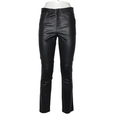 Leather pants (Black) from Edited Cotton, Leather