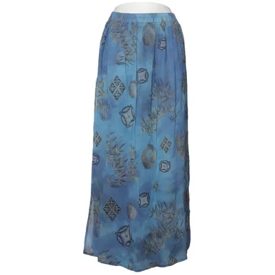 Maxi skirt (Blue, Multicolored) from Mona Lisa Viscose