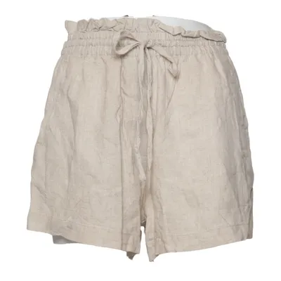 Shorts (Beige) from H&M Linen, Polyester, Viscose