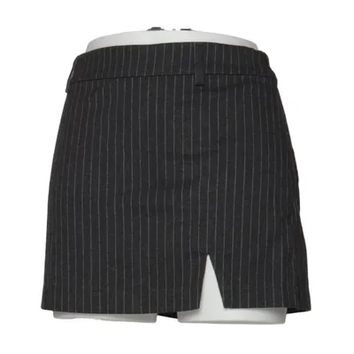 Kjol (Grå, Vit) från Gina Tricot Elastan, Polyester, Viskos