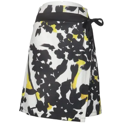 Kjol (Vit, Svart, Gul) från Evelin Brandt Elastan, Polyester
