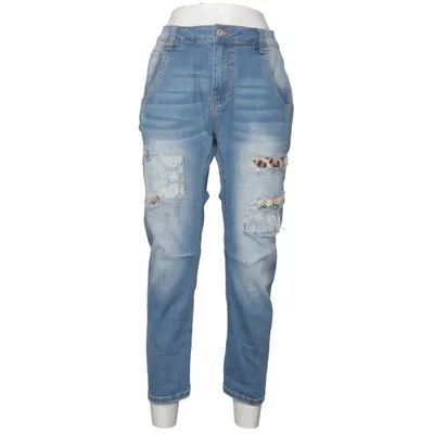 Jeans (Blå) från Sexy Woman Bomull, Elastan, Viskos