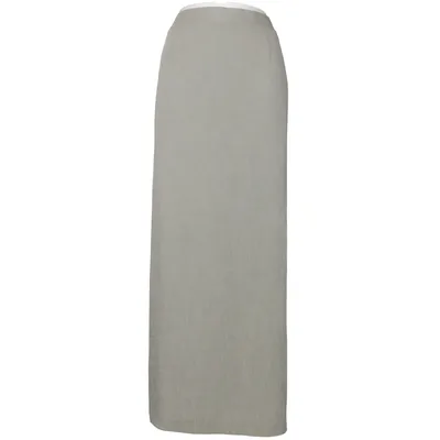 Maxi nederdel (Grå) fra Elinette Acetat, Polyester