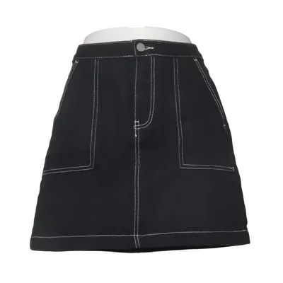 Denim skirt (Black) from Redial Cotton