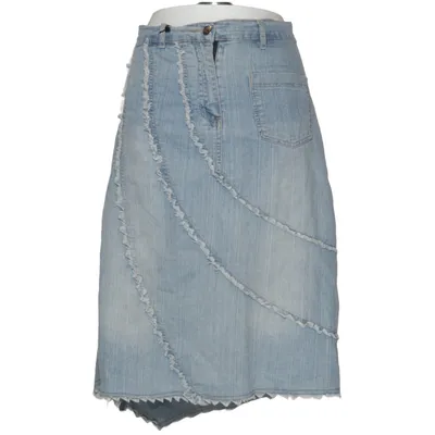 Jeanskjol (Blå) från Tulipe Bomull, Elastan, Polyester