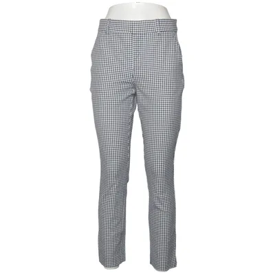 Pants (Blue, White) from Gap Cotton, Elastane, Viscose