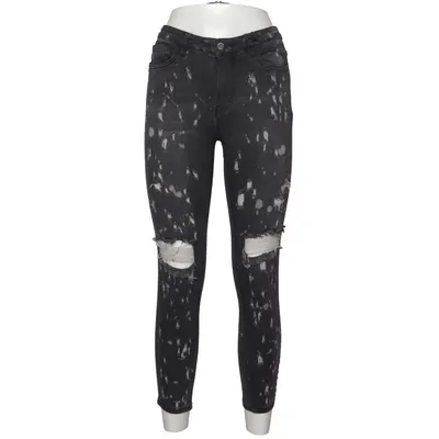 Jeans (Grå) fra Queen Hearts Bomuld, Elastan, Polyester, Viscose