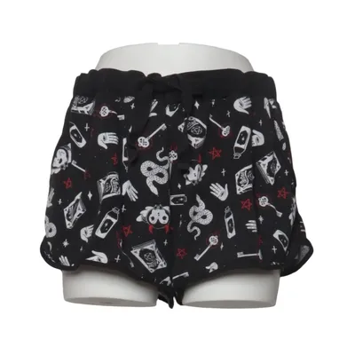 Pyjamashorts (Zwart, Wit, Rood) van Killstar Elastaan, Polyester