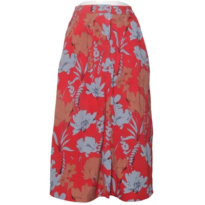 Rok (Rood, Meerkleurig) van Selected Femme Polyester, Viscose