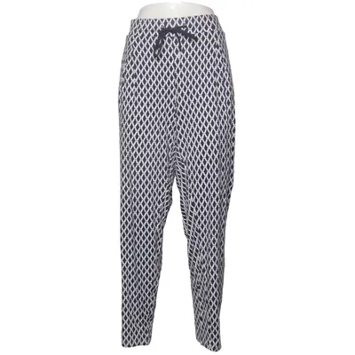Broek (Blauw, Wit) van Tchibo Elastaan, Viscose