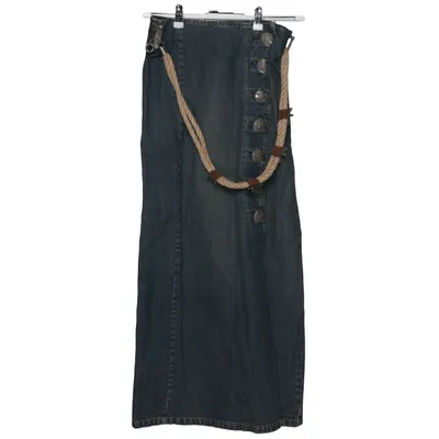 Jupe en jean (Bleu) de Alpin de Luxe Coton