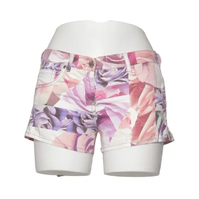 Shorts (Vit, Lila, Rosa) från Roberto Cavalli Bomull, Elastan