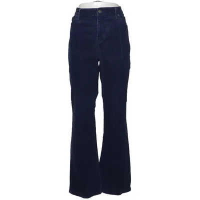 Corduroy pants (Blue) from Lands' End Cotton, Elastane
