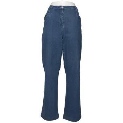 Jeans (Blå) fra Port Louis Bomuld, Elastan
