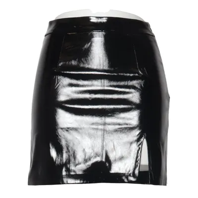 Vinyl skirt (Black) from Loavies Polyester, Polyurethane