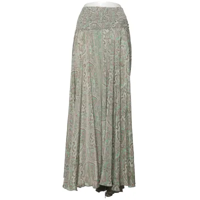 Palazzo pants (Green, Brown, Multicolored) from Corte Hindu Silk