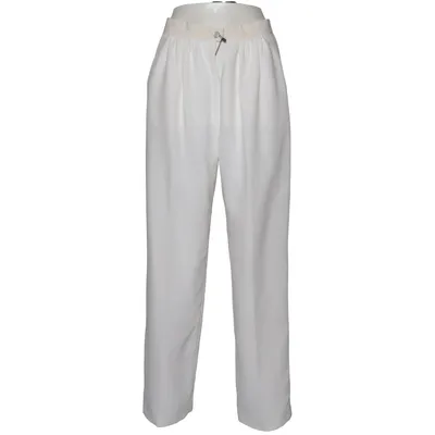 Pantalon patte d'éléphant (Blanc) de Lucie Linden