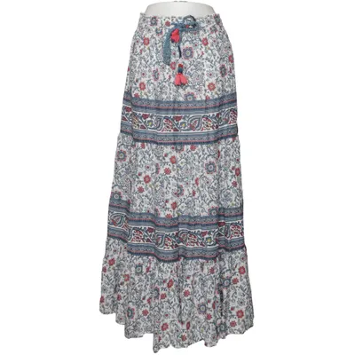 Jupe longue (Blanc, Bleu, Rouge, Multicolore) de Pepe Jeans Coton, Viscose