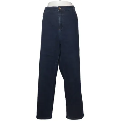 Jeans (Blue) from Lands' End Cotton, Elastane, Leather