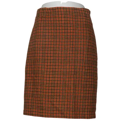Kjol (Orange, Svart) från Jennifer Polyester, Ull