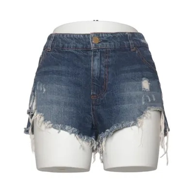 Jeansshorts (Blå) från Bershka Denim Collection Bomull