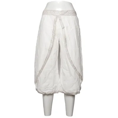 Pantalon portefeuille (Blanc) de Palme Coton