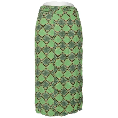 Wrap skirt (Green, Multicolored) from Never Fully Dressed Viscose