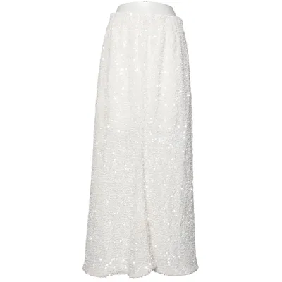 Jupe longue (Blanc) de MOTF Polyester