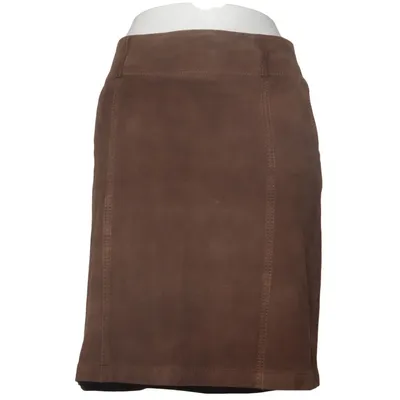 Lederrock (Braun) von Taifun Acetat, Leder