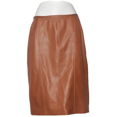 Jupe (Marron) de Elégance Cuir