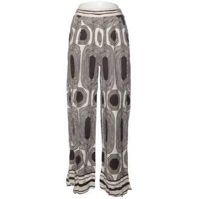Palazzo pants (Black, White) Linen, Viscose