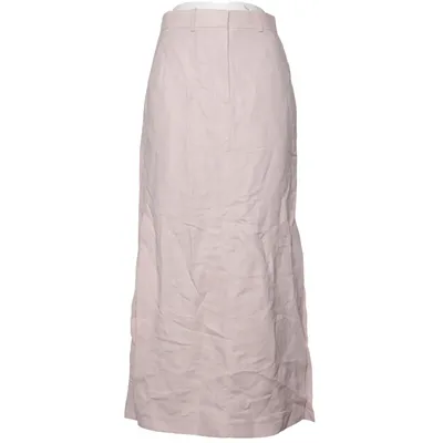 Maxi skirt (Pink) from COS Linen, Viscose